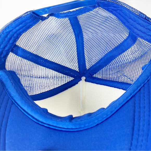 Busch Light Blue Trucker mesh Hat original logo One Size Fits All - Picture 4 of 4
